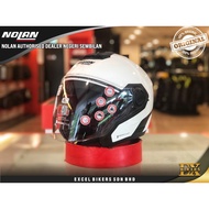 NOLAN HELMET N40-5 SPECIAL (015) PLAIN WHITE / INNER VISOR / OPEN FACE Helmet / Motorcycle Helmet