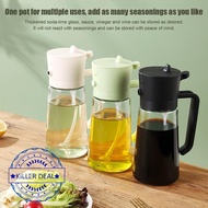 Oil Sprayer Edible Oil Tank Spray Pouring Dual-purpose Household Oil Bottle Sprayer Oil Spray I0z9
