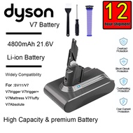 Dyson V7 Battery for Dyson Vacuum V7 Li-ion 21.6V 3200mAh - V7 Vacuum SV11 Battery *Stock in Malaysi