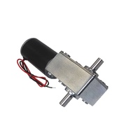 DC High Torque Motor 5840-31ZYS 12V 10 RPM 40 RPM Double Shaft Worm Gear Motor