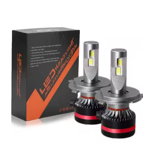 2PC M8 Car Light H4 H7 H11 LED Headlight Bulb H1 H3 H8 H9 9005/HB3 9006/HB4 Fog Light 12V 6000K Supe