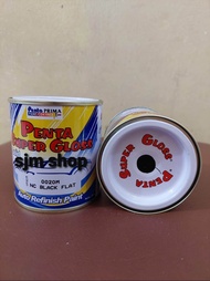 cat penta super gloss nc solid black doff / hitam doff 200gram