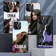 Camila Cabello 02 Tempered Glass Phone Case For IPhone 15 14 13 12 11 Pro XS Max Plus Mini X XR 8 7 