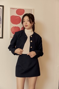 mini.m เสื้อเบลเซอร์ Jolie Blazer (Pre-order เฉพาะสี Mocha Mousse - New25 จัดส่งวันที่ 25ธันวาคม)