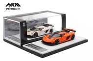 HKM Premium 1:64合金模型！Jesko超跑預售中。Orange 橙色，限量1500台，每部獨立编號。Premium為精品系列，以更高標准生產工藝确保質量。前鏟車輪尾翼以及多处碳纖維裝飾，
