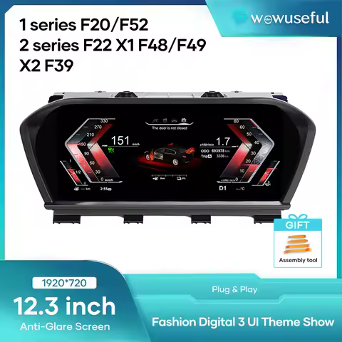 Digital Cluster Car Dashboard For BMW 1 2 Series F20 F52 F22 X1 F48 F49 X2 F39 Speedometer Instrumen