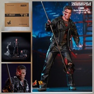 全新 靚盒 啡盒未開 Hottoys  DX 13 /T8BD Terminator  未來戰士 Teminator T 800 T2 DX13 battle damaged version