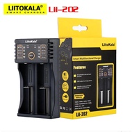 Panasonic 26650 battery 5000mAh 3.7V 50A Li-ion rechargeable battery with Liitokala Lii-202 Battery