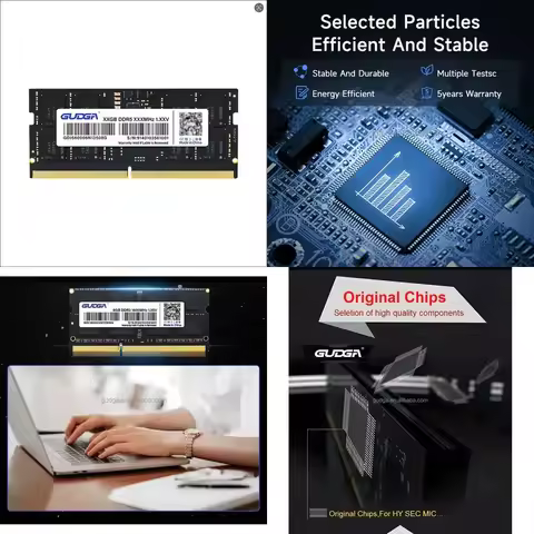 【CHIMU HOME】 DDR5 Laptop RAM 8GB/16GB/32GB 4800/5600MHz
