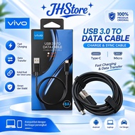 VIVO 8A USB3.0 TO USB Data CABLE 8A Fast Charging Data CABLE VIVO Super Fast Charging Charger CABLE
