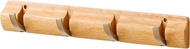 Do AWH-4NA Wall Hooks, Wall Hangers, 4 Rows, Space Saving, For Rental Apartments, Inconspicuous, Woo