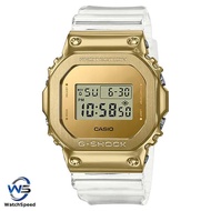 Casio G-Shock GM-5600SG-9 GM-5600SG-9D Metal GOLD Clear Semi-transparent Resin Watch