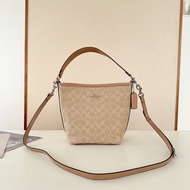 Coach City Bucket Bag in Signature Canvas CT800 CT801 (Light Brown)