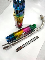 Pô AHM 6 nòng xoay full cổ cho wave  dream  cub  sirius  ex 50cc...