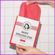 Body Peeling Pad Body Scrubber Exfoliator Scrub Mat Cleaning Mitt for Arm Men Face Hand Women Leg Po