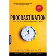 [100% Original Books] - Procrastination : Why You Do It, What to Do About It N by Jane Burka (US edi