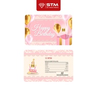 HAPPY BIRTHDAY Edition: Gold Bar Card 0.25g