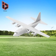 [Blesiya] Transport Plane model C130 Aircraft Toy Airplane Model 4D for Collection Gift