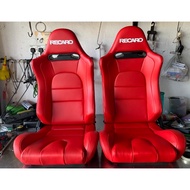 Bucket Seat recaro leather full PU ready stock