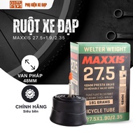 MAXXIS 27.5 inch bicycle inner tube French valve 48mm suitable for 1.75 to 2.4 tires for off-road ve
