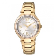 Citizen Eco-Drive FE2043-52A Women Analog Gold Tone Stainless Steel Watch