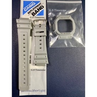 Casio G-Shock Band and Bezel (BnB) DW-D5600P-8 (Grey Color)