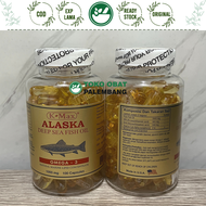 K-MAX 100 SOFTGEL TUTUP PUTIH OMEGA 3 6 9 ALASKA DEEP SEA FISH OIL KMAX MINYAK IKAN K MAX OMEGA3 SAL
