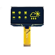 2.4 Inch Yellow Color 128x64 OLED Display Module 8bit-6800/8080 SPI Serial I2C IIC Port 24P SSD1309 