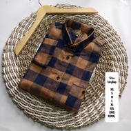 KEMEJA Jumbo FLANEL SHIRT ADULT FLANEL SHIRT CHILDREN'S FLANEL SHIRT LONG SLEEVED FLANEL SHIRT