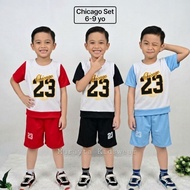Chicago 23 Waffle Set for Kids Boys Large size (Alangan) 6yrs old to 9yrs old Freesize