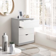 Koncept Furniture ตู้เตี้ย รุ่น Pody-S 60 cm. ขนาด 60 cm. สีขาว (60x40x70 ซม.)