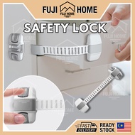 🏠READY STOCK🏠 Multi-function Adjustable Baby Safety Lock Long Cupboard Cabinet Door Drawer Child Loc