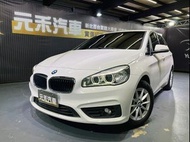 元禾國際-阿斌  售價在文內!!! 正2018年出廠 F45型 BMW Tourer 218i都會版 1.5 汽油 純淨白