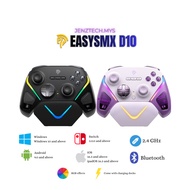 EasySMX D10 Wireless Gamepad w/ Charging Dock | Zero-Latency Hall Effect Gamepad for PC Switch Andro
