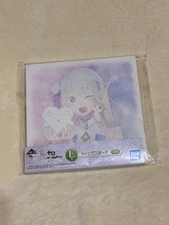 Re:Zero 一番くじ E賞 畫板  一番賞 (一番くじ)《Re:從零開始的異世界生活》（Re:ゼロから始める異世界生活）愛蜜莉雅（Emilia）與精靈帕克（Puck）