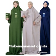 Qonita cuffed mukena