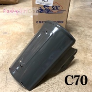 C70 Honda Front Fork Cover Grey (Mata Bulat) C70 Bulat