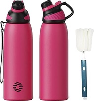 Fjbottle Stainless Steel Water Bottle Sport with Magnetic Cap – 1500 ml, 1000 ml, 800 ml, 600 ml, 40