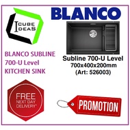 BLANCO SUBLINE 700-U Level STAINLESS STEEL SINK