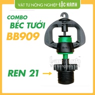 10 BB909 360 degree sprinklers with external thread connector 21 - Loc Xanh