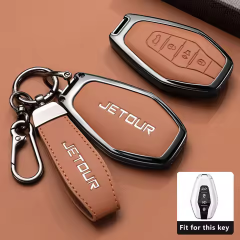 Zinc Alloy Car Key Case for Chery Jetour X70 Accessories X70M X70S X90 X95 Plus Pro 2020 2025 2026 K