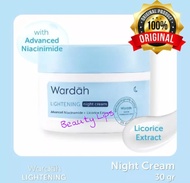 Wardah 1 Paket Lengkap Glowing Ori BPOM / Wardah Lightening Wardah Paket Siang Malam Day Cream 30gr 