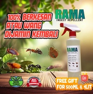 RAMA Insect Repellent | Spray Serangga Organik (Sesuai Untuk Kutu, Semut, Pepijat, Lipas dan Anai an
