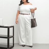 EGALE.ID - Callie Wide Leg Pants | Petite Mid Jumbo Plus SizeBIG