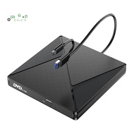 External CD/DVD Drive,Portable DVD Reader Writer ROM Drive,CD Burner External Disk Drive for Laptop 