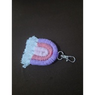 GANTUNGAN Rainbow Macrame Keychain