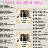 usb pendrive song mp3 lagu album koleksi ella (flash drive) 119