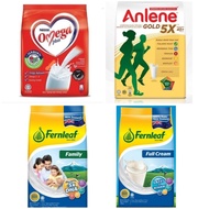 Anlene Gold 5X, Omega Plus, Fernleaf Full cream, Fernleaf Family