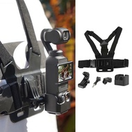 6in1 Elastic Chest Strap Gimbal Adapter Border Expansion Clip Mounts Holder for DJI Osmo Pocket 3 Camera Accessories