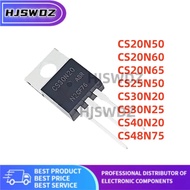 10Pcs/lot brand new CS20N60 CS20N65 CS30N20 CS25N50 CS40N20 CS30N25 CS48N75 CS20N50 TO-220 MOSFET Tu